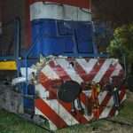 Chocaron un tren y un camión en Tio Pujio
